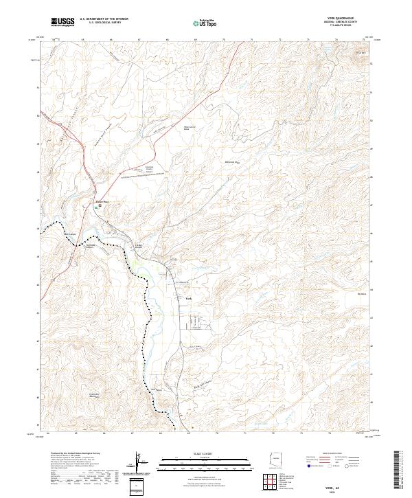 USGS Topographic Map – York