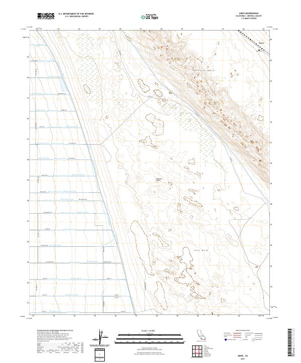 USGS Topographic Map – Amos