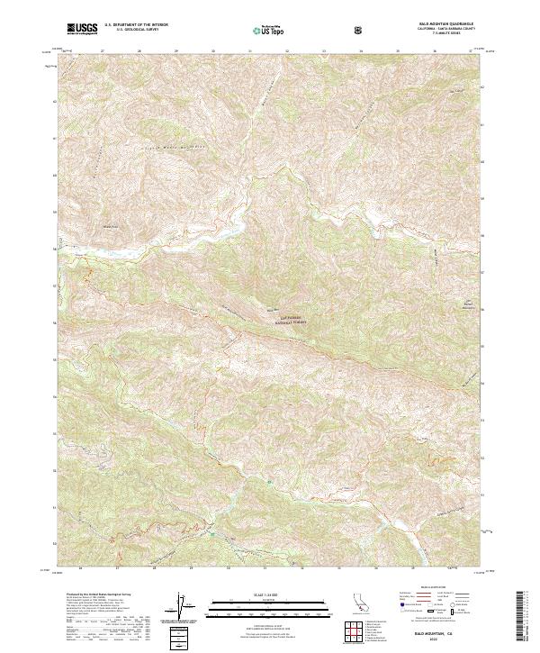 USGS Topographic Map – Bald Mountain
