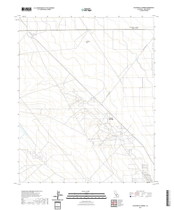 USGS Topographic Map – Blackwells Corner