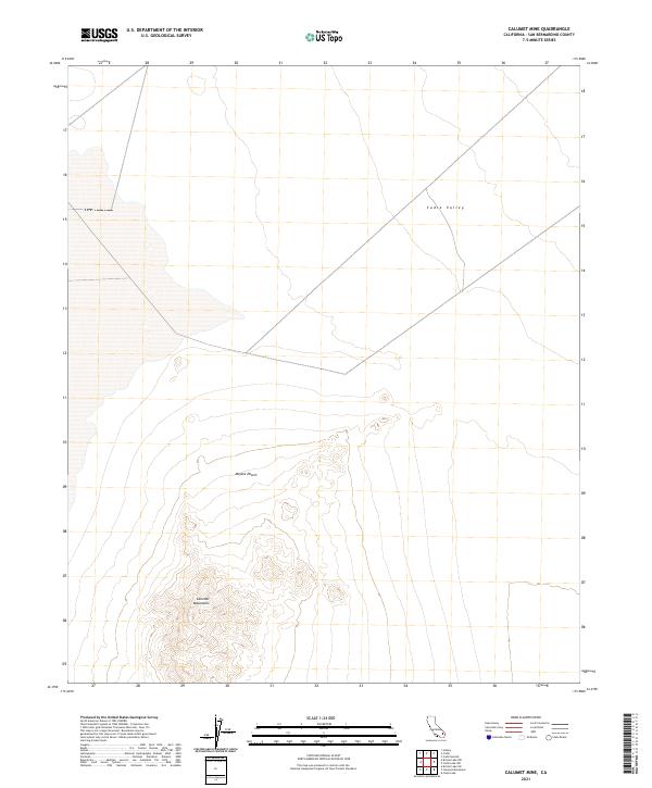 USGS Topographic Map – Calumet Mine