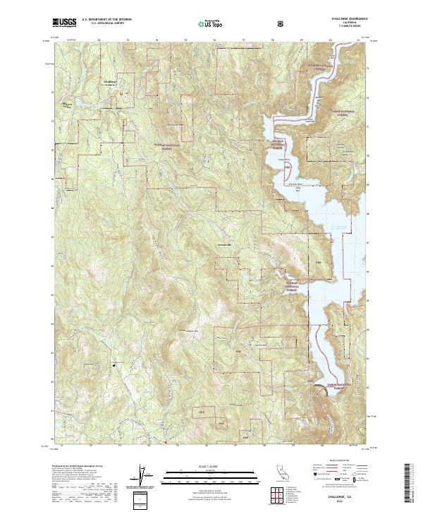 USGS Topographic Map – Challenge