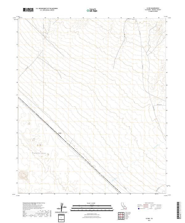 USGS Topographic Map – Clyde