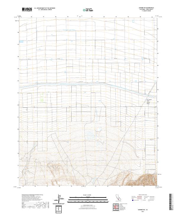 USGS Topographic Map – Conner SW