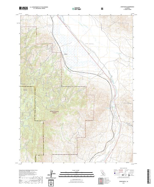 USGS Topographic Map – Constantia