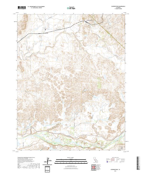 USGS Topographic Map – Cooperstown