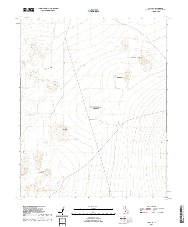 USGS Topographic Map – Cow Cove