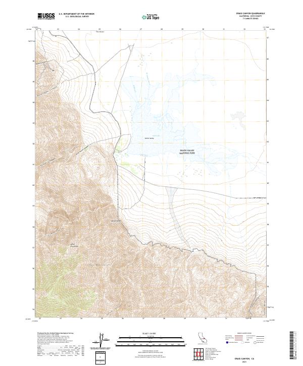 USGS Topographic Map – Craig Canyon