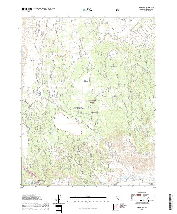 USGS Topographic Map – Crestview