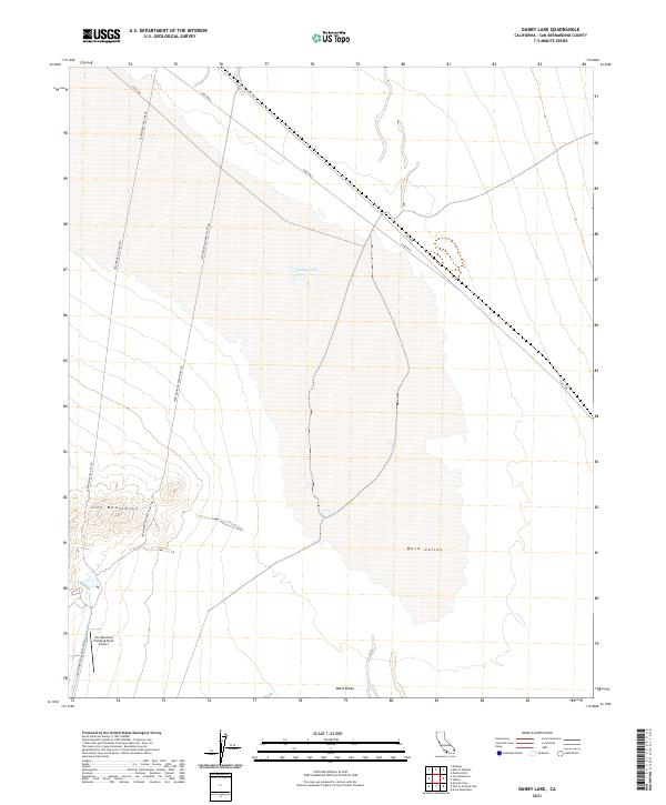 USGS Topographic Map – Danby Lake