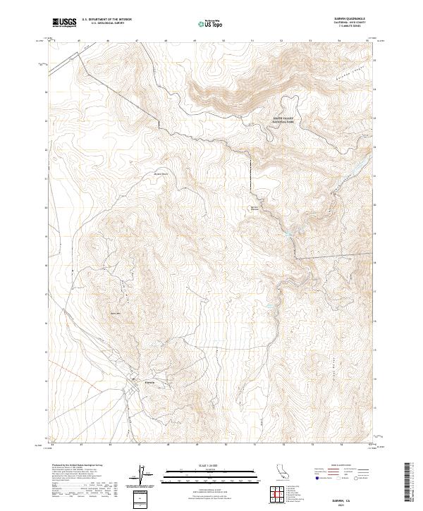 USGS Topographic Map – Darwin