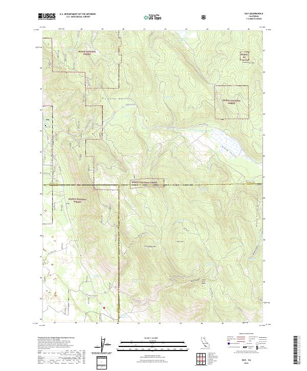 USGS Topographic Map – Day