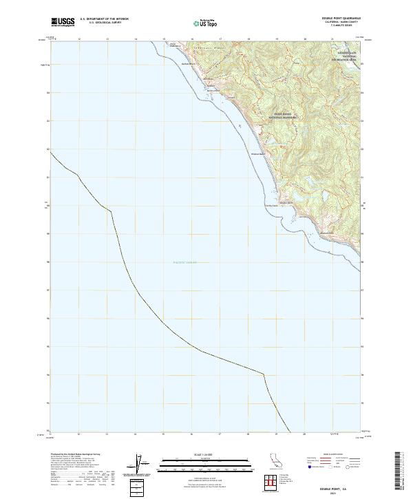 USGS Topographic Map – Double Point