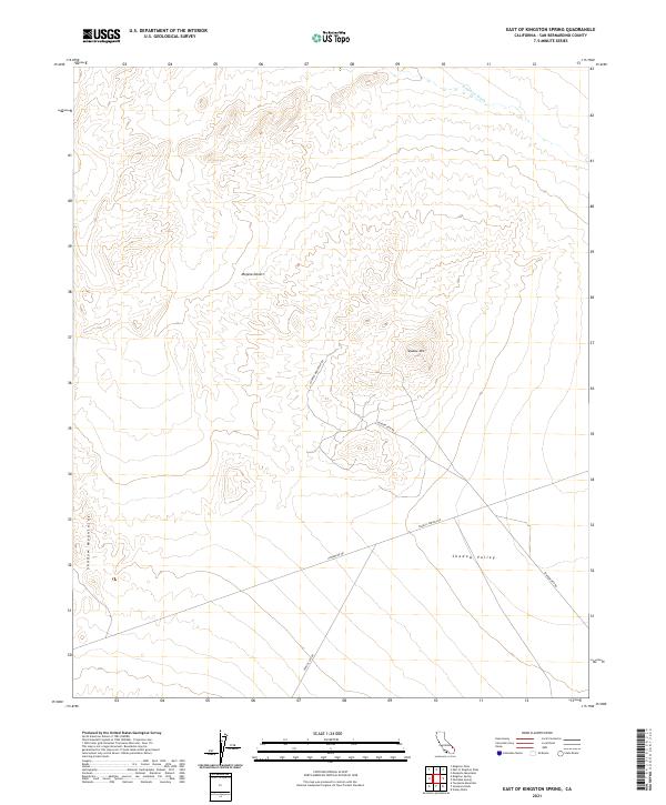 USGS Topographic Map – East of Kingston Spring