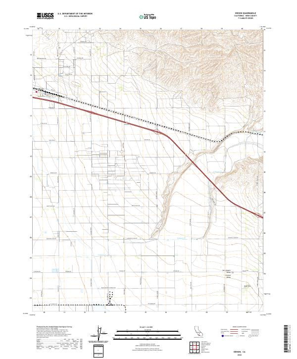 USGS Topographic Map – Edison