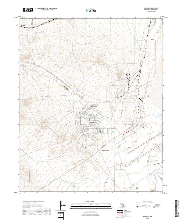 USGS Topographic Map – Edwards