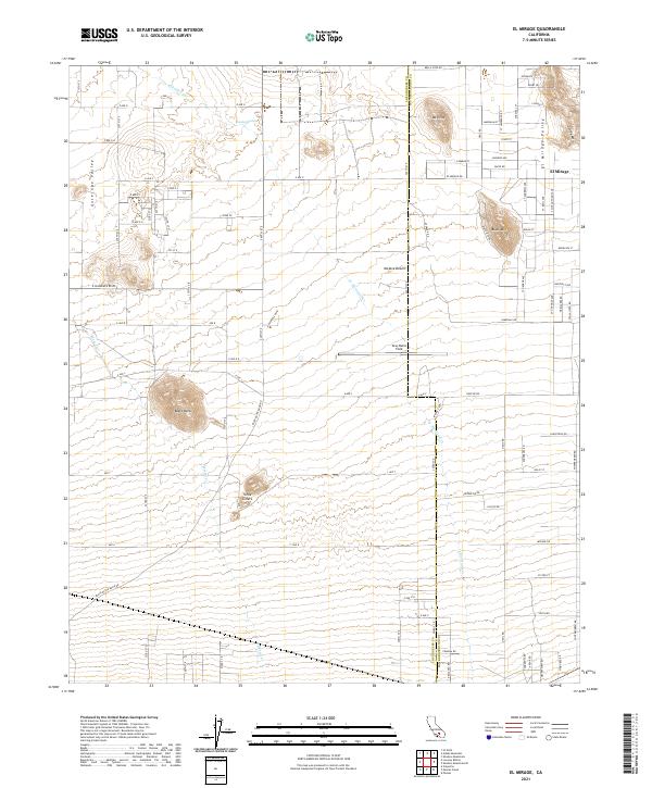 USGS Topographic Map – El Mirage