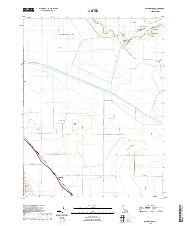 USGS Topographic Map – Eldorado Bend
