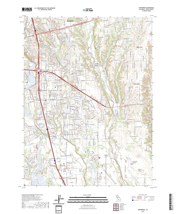 USGS Topographic Map – Enterprise