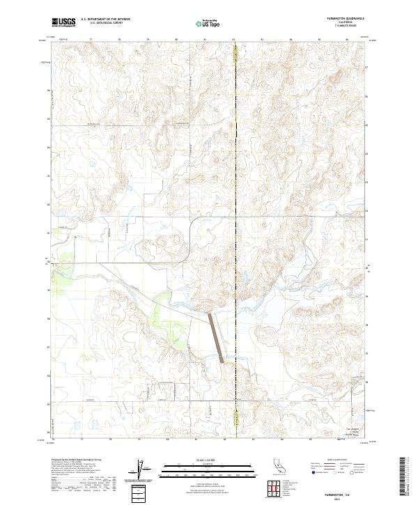 USGS Topographic Map – Farmington