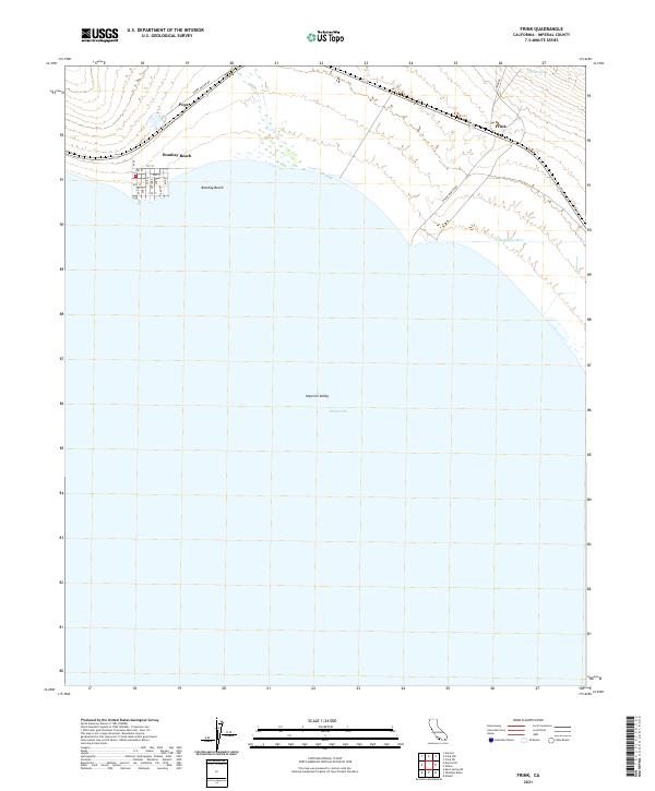USGS Topographic Map – Frink