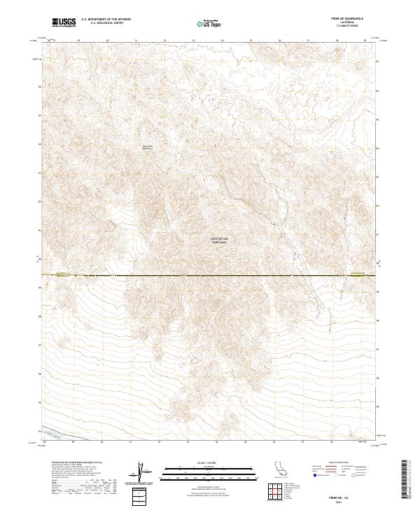 USGS Topographic Map – Frink NE