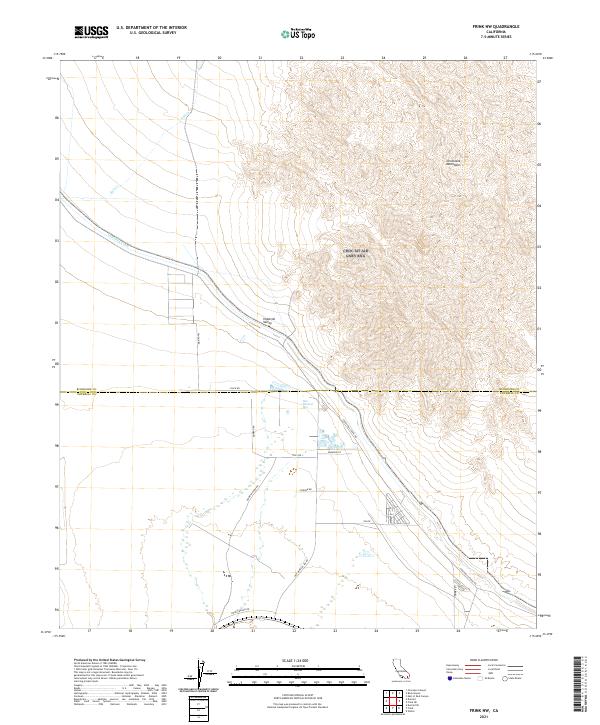USGS Topographic Map – Frink NW