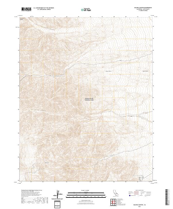 USGS Topographic Map – Galena Canyon