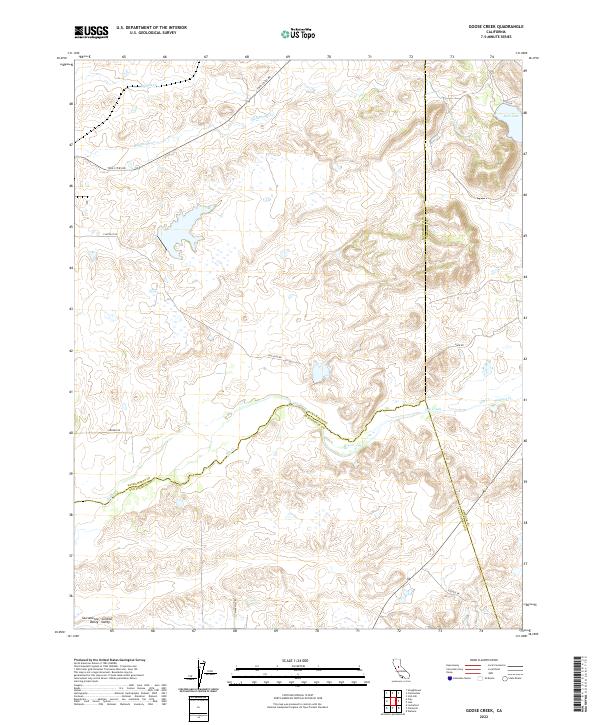 USGS Topographic Map – Goose Creek