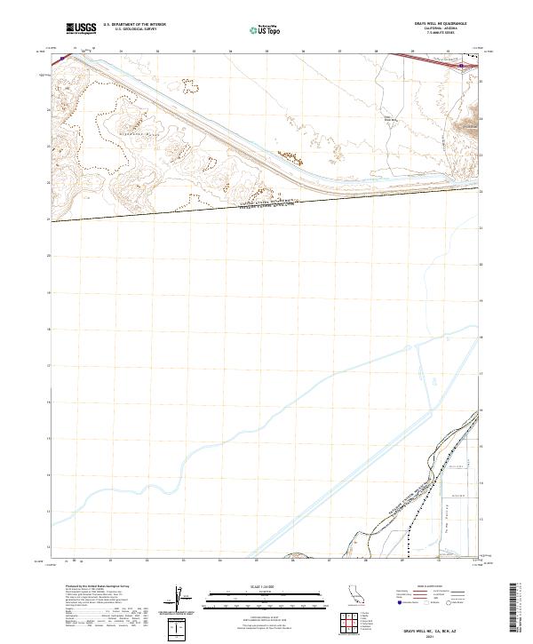 2021 Map of Grays Well NE, 2021 Print