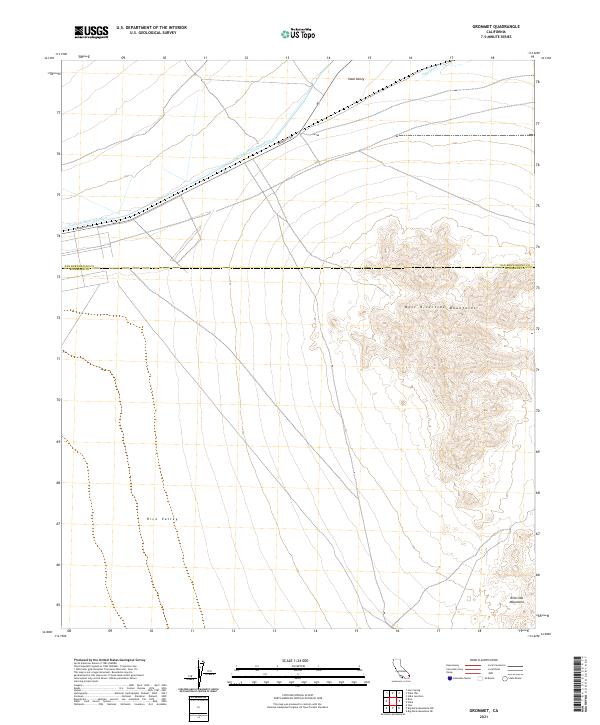 USGS Topographic Map – Grommet