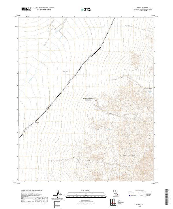 USGS Topographic Map – Hayden