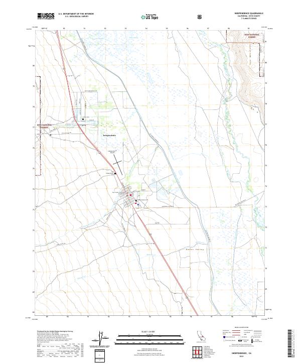 USGS Topographic Map – Independence