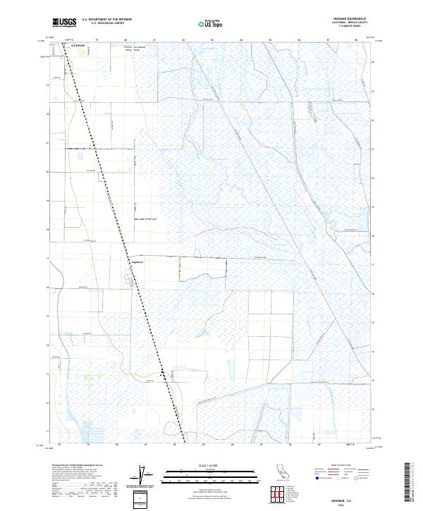 USGS Topographic Map – Ingomar