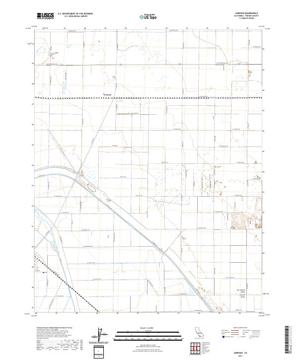 USGS Topographic Map – Jamesan