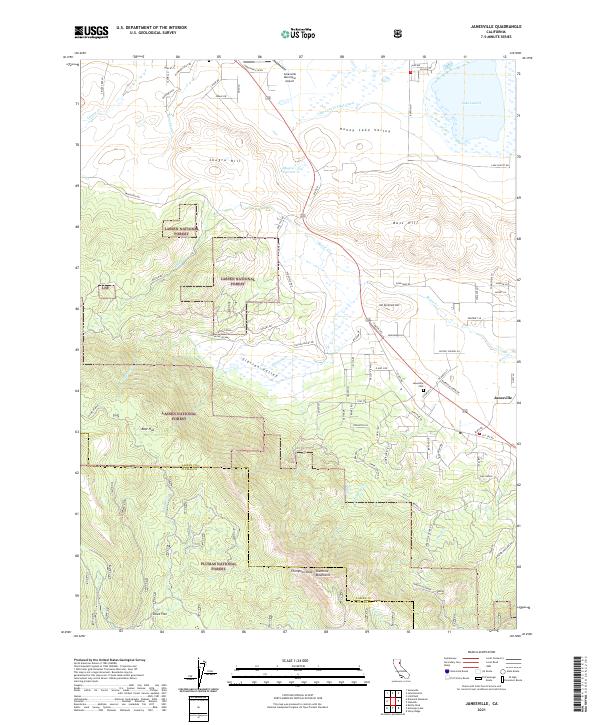 USGS Topographic Map – Janesville