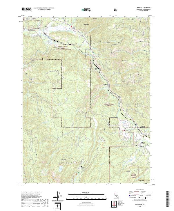 USGS Topographic Map – Johnsville