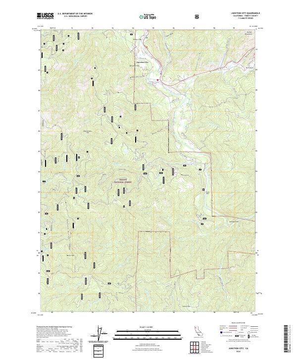 USGS Topographic Map – Junction City