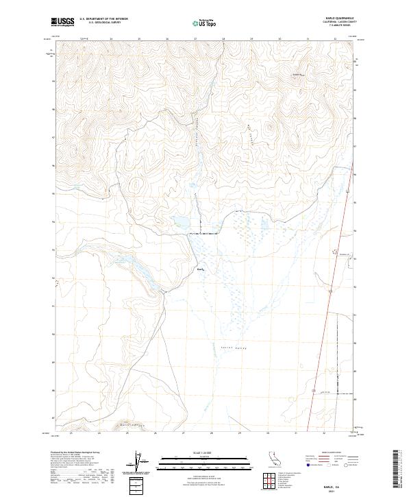 USGS Topographic Map – Karlo