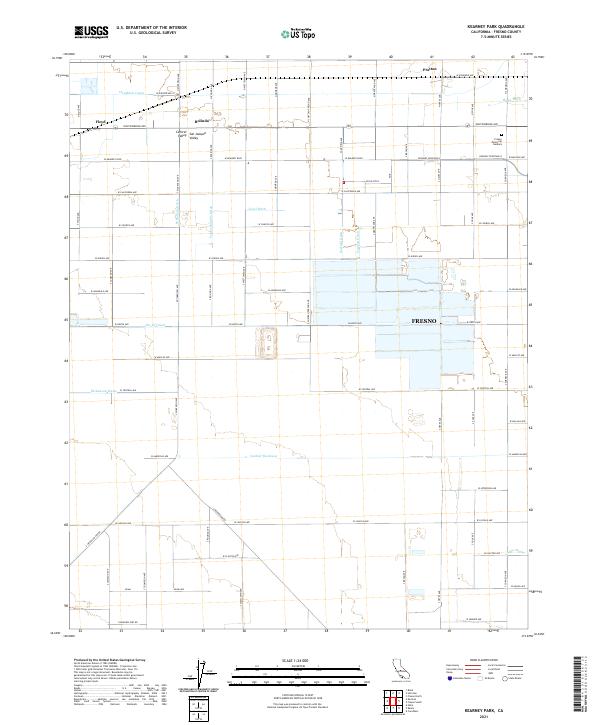 USGS Topographic Map – Kearney Park
