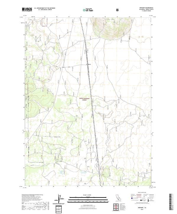 USGS Topographic Map – Kephart