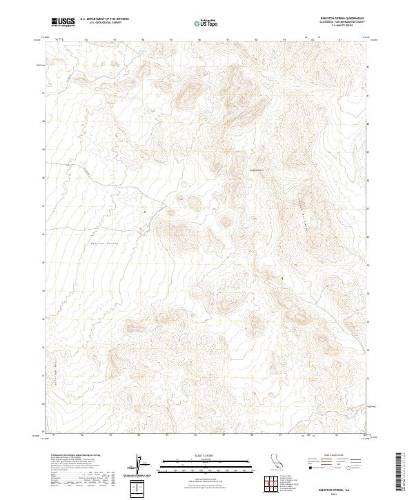 USGS Topographic Map – Kingston Spring