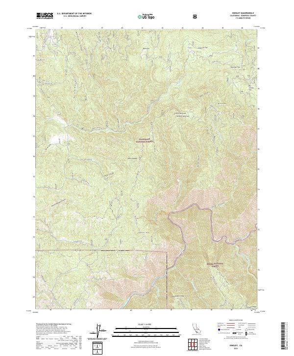 USGS Topographic Map – Kinsley