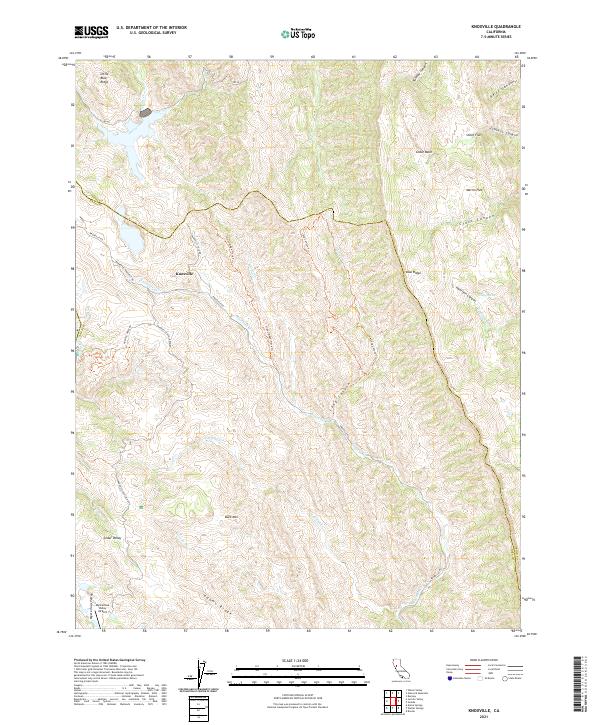USGS Topographic Map – Knoxville