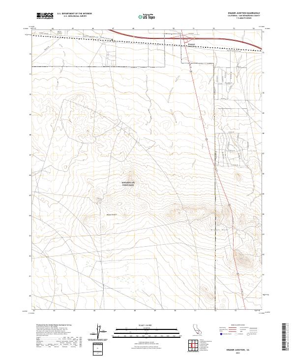 USGS Topographic Map – Kramer Junction