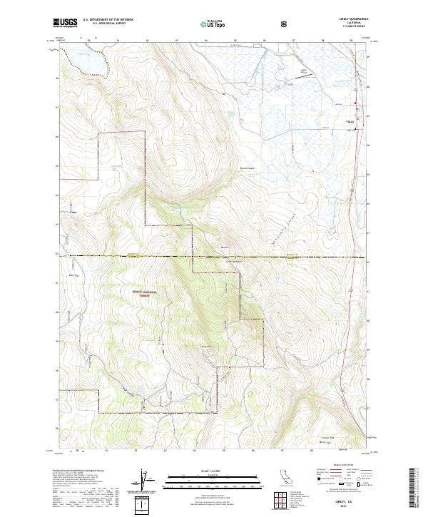 USGS Topographic Map – Likely