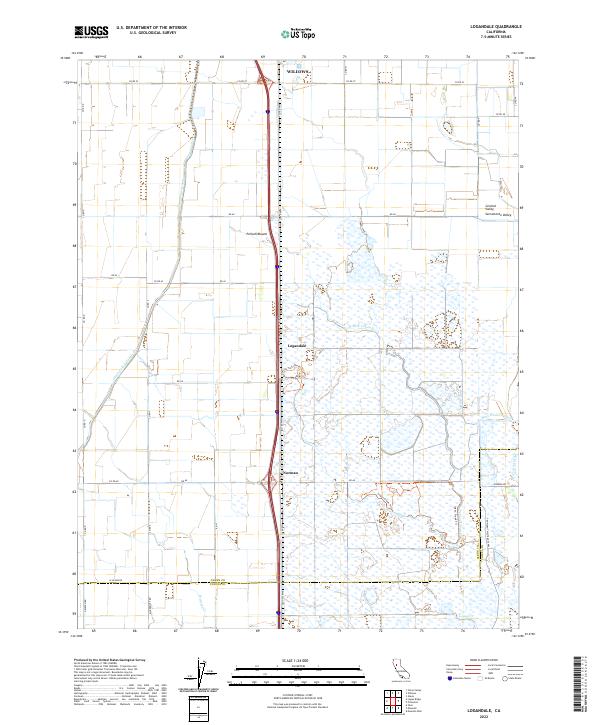 USGS Topographic Map – Logandale