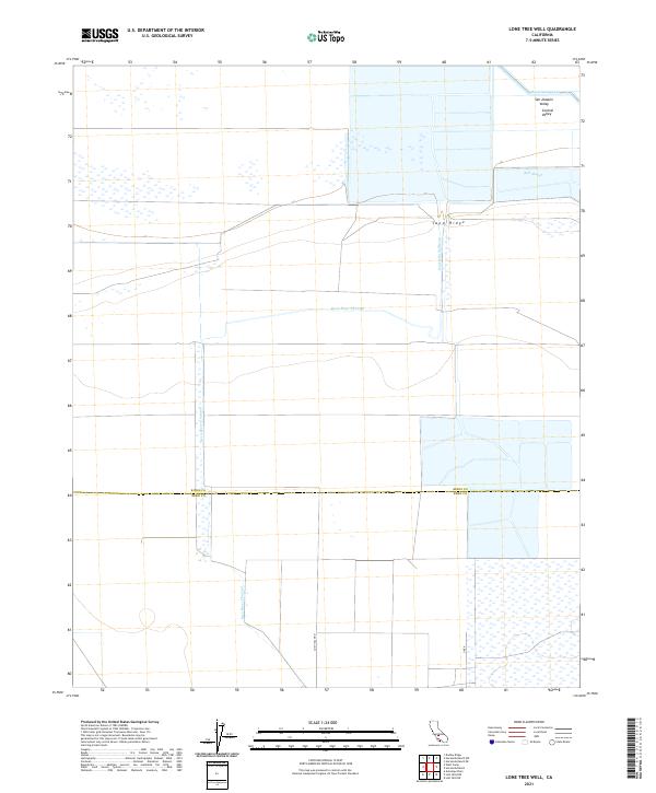 USGS Topographic Map – Lone Tree Well