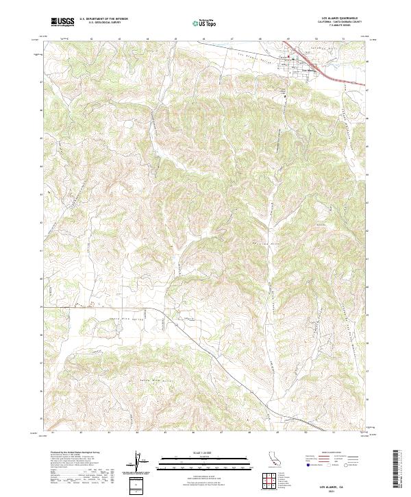 USGS Topographic Map – Los Alamos
