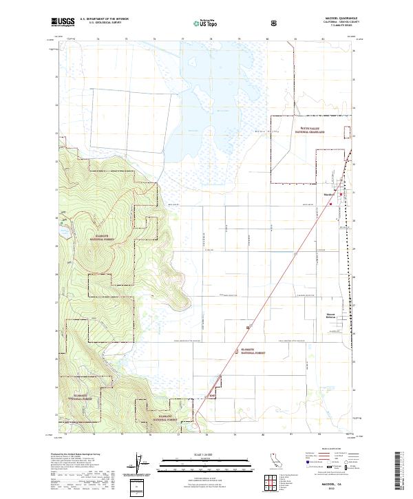 USGS Topographic Map – MacDoel